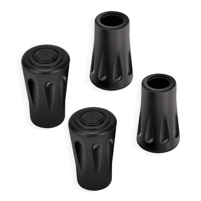 トレッキングポール キャップ ゴムキャップ 交換用 ラバーキャップ ストック キャップ ゴム 登山/スキー/ウォーキング/ハイキング 軽量 耐磨耗 汎用タイプ (杖先端カバー)