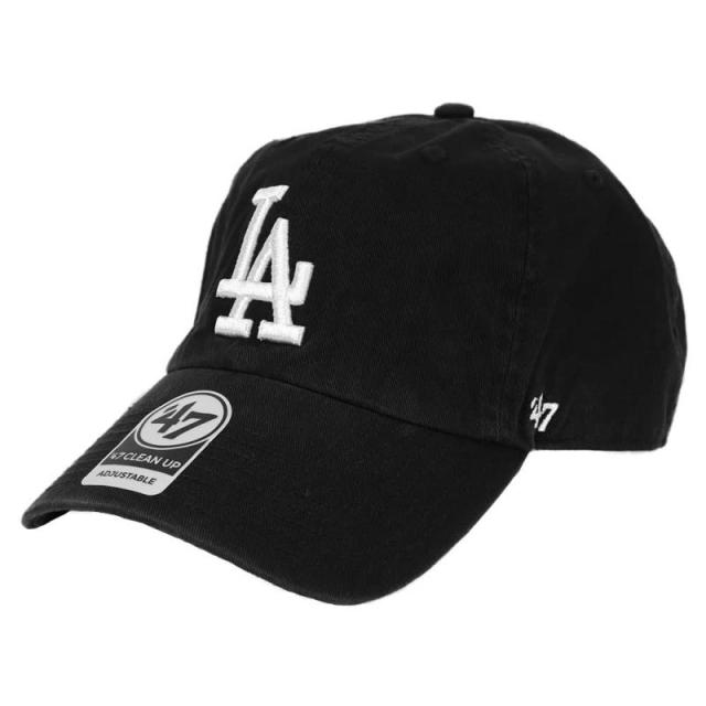 47 キャップ ドジャース メンズ レディース クリーンナップ LA ロゴ CLEAN UP CAP MENS LADIES 帽子 ローキャップ MLB LOS ANGELES DODGERS ブラック×ホワイトの通販は 5,662円