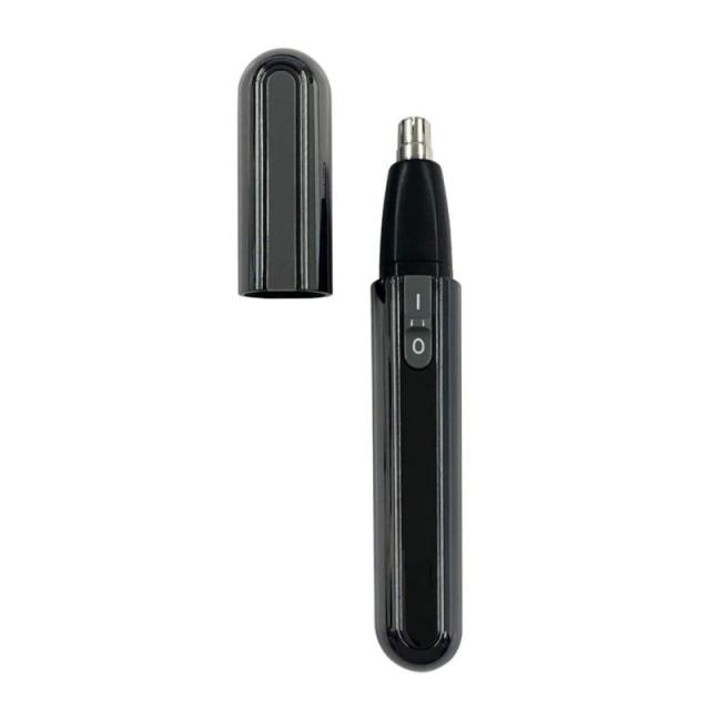 カシムラ エチケットトリマー フェイス用 鼻毛カッター 乾電池式 眉/耳