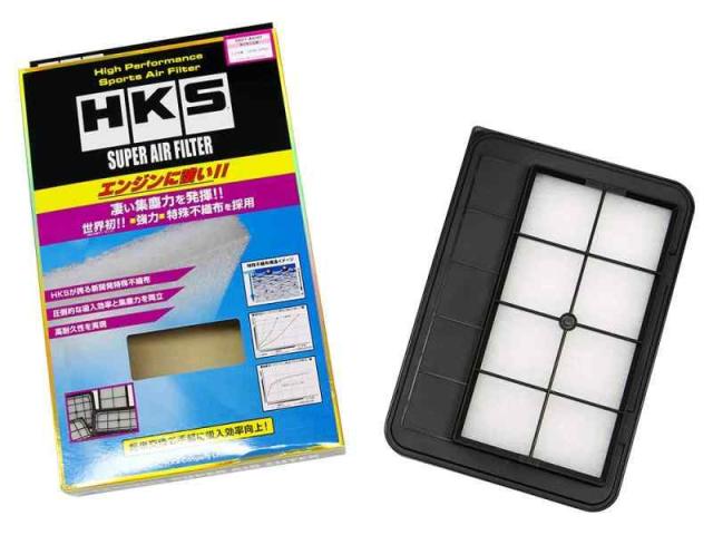 HKS 吸気系パーツ スーパーエアフィルター SUZUKI スイフトスポーツ ZC33S(対応純正品番:13780-67R00) 70017-AS107 エアクリーナー 70017-AS107