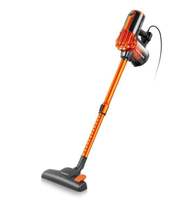 iwoly 掃除機 V600 サイクロン 600W ハイパワー 超強力吸引 コード式 スティッククリーナー HEPAフィルター コード付き コンパクト 静音 超軽量 2way オレンジ 6,085円