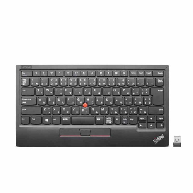 Lenovo ThinkPad トラックポイント キーボード II - 日本語 ワイヤレス接続 Bluetooth接続 トラックポイント搭載 シザーリフトキー バッ