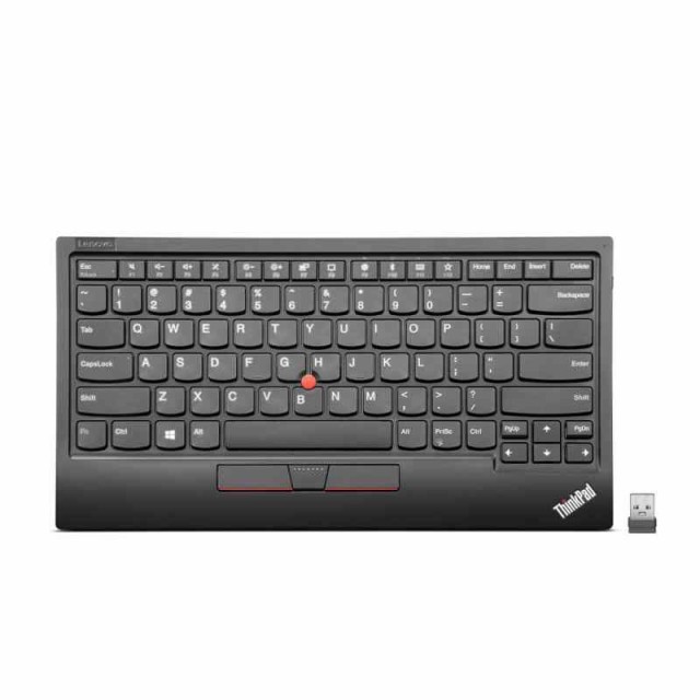 Lenovo ThinkPad トラックポイント キーボード II - 英語 ワイヤレス接続 Bluetooth接続 トラックポイント搭載 シザーリフトキー バッテ