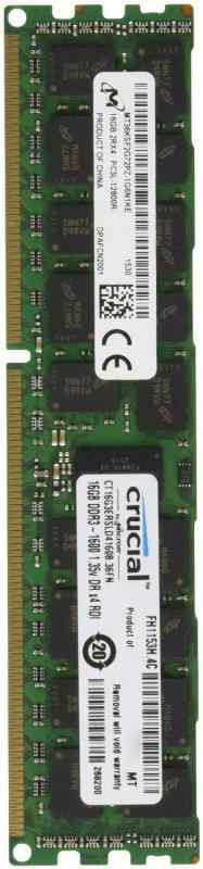 Crucial 16GB DDR3 PC3-12800