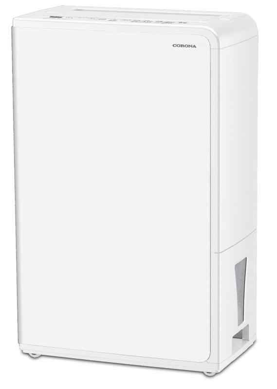 CORONA(コロナ) 衣類乾燥除湿機 【日本生産】 除湿量18L (木造20畳 / 鉄筋40畳まで) コンプレッサー式 ホワイト CD-H18A(W)