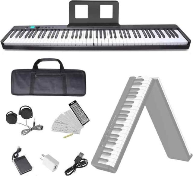 ニコマク NikoMaku 電子ピアノ 携帯型 SWAN 61鍵盤 61yE9OzqnYL._UF894,1000_QL80_.jpg