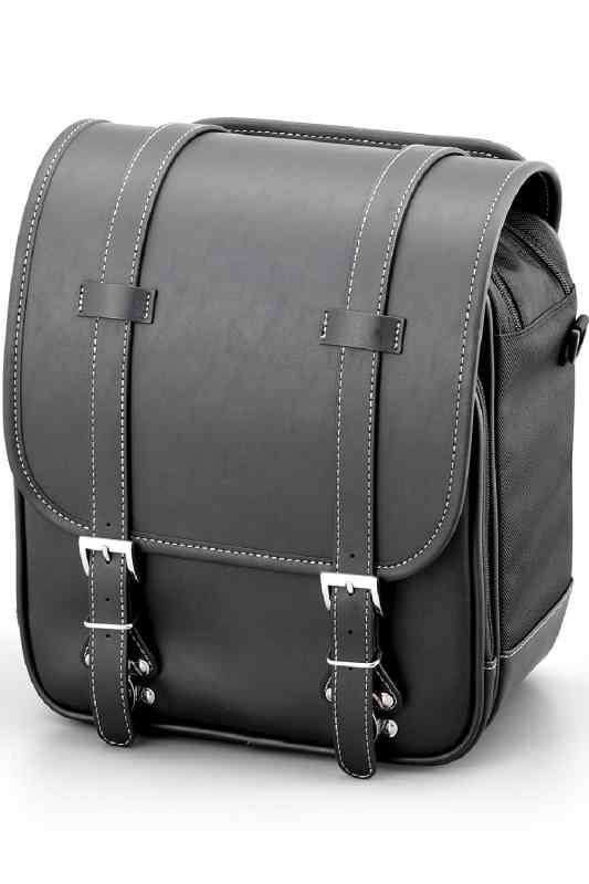 ヘンリービギンズ(Henly Begins) デイトナ バイク用 サイドバッグ 13L タンデム対応 サドルバッグ DHS-18 プレーン 18994