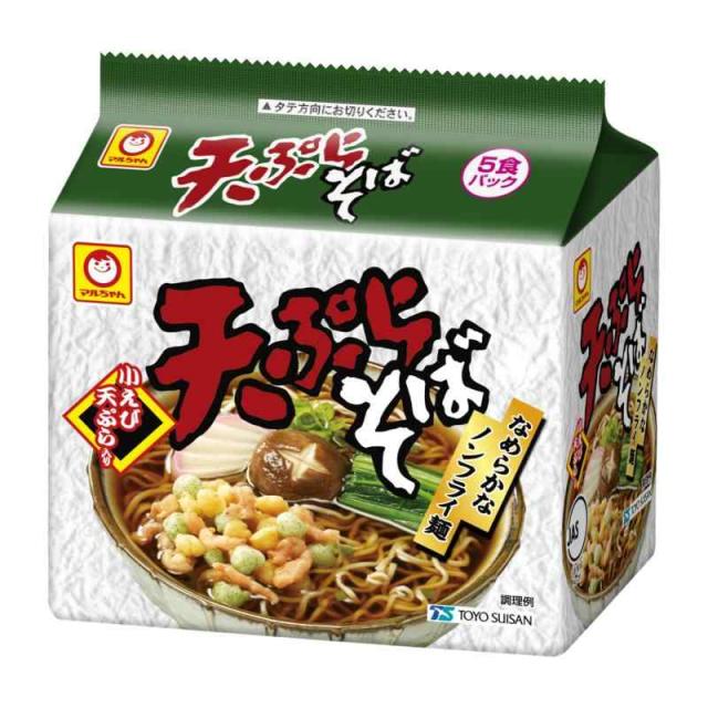 マルちゃん 東洋水産 天ぷらそば 5P×6個