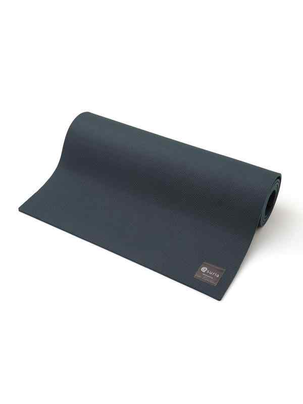 suria ヨガマット [ HD エコマットプラス 6mm ] スリア 厚め TPE 初心者 クッション ヨガ/ストレッチ/トレーニング/エクササイズ/ホットヨガ/ピラティス (ダークティースブルー)