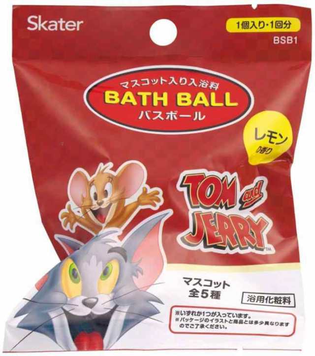 スケーター(Skater) マスコット入り 入浴剤 20個セット バスボール トム&ジェリー バスボム SET1035-Aの通販は