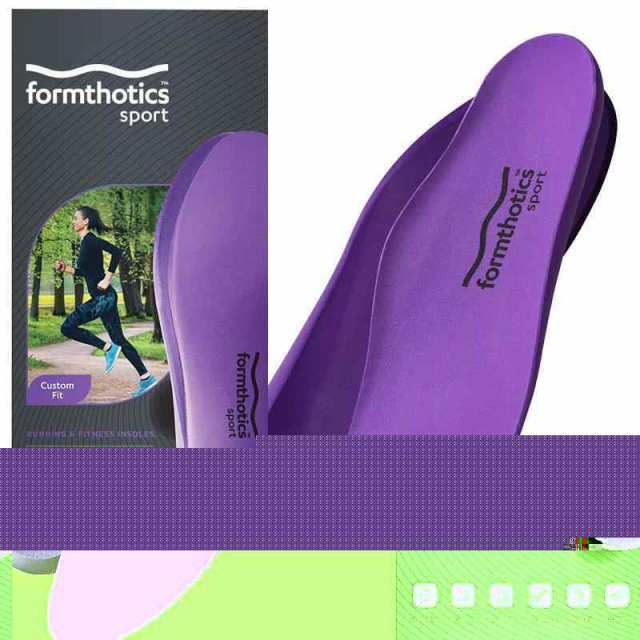 ファッションなデザイン Formthotics ランニング用 (本格ランナー スポーツインソール ウォーキング・ランニングウェア