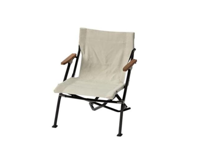 スノーピーク(snow peak)ローチェア30 ショート (アイボリー, 580×650×690(h)mm(シート高300mm)) その他アウトドアファニチャー