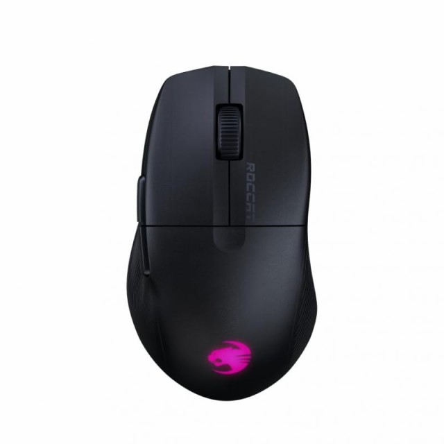 ROCCAT ゲーミングマウス PURE AIR 超軽量54g ワイヤレス ブラック/黒 2.4GHz無線/Bluetooth 光学式/26K/125時間持続/サイドボタン/オプティカルスイッチ/RGB/半透明 FSC認証 エコパッケージ【メーカー２年の通販は 7,042円