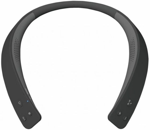 パナソニック ワイヤレスネックスピーカー 首掛けスピーカー Bluetooth マイク搭載 ハンズフリー 約13時間連続再生 SC-WN10-K ブラック