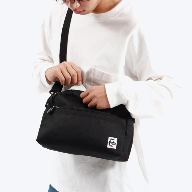 [チャムス] Bag Recycle Small Trapezoid Shoulder (ネイビー, Free Size)