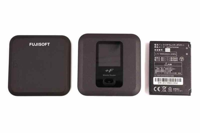 富士ソフト SIMフリー wi-fi ルーター dual band +F FS030W LTE 対応 microSIM FS030WMB1