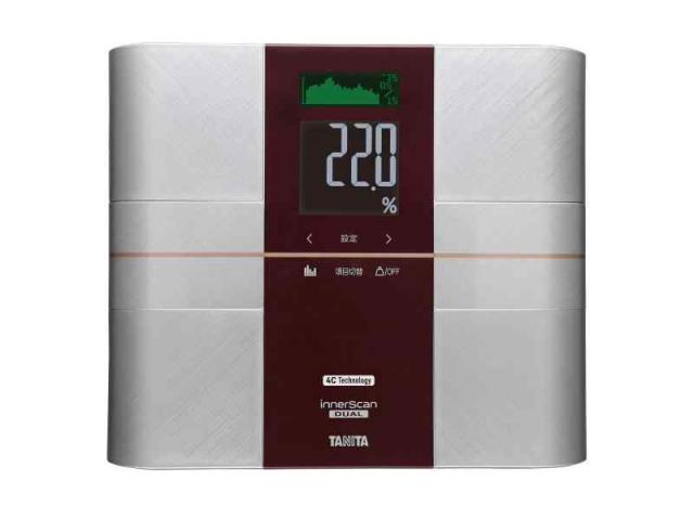 タニタ TANITA 体組成計 RD-504 インナースキャンデュアル 体重計 (レッド)の通販は 13,035円