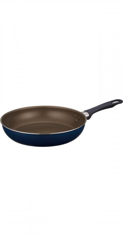 サーモス デュラブルシリーズ フライパン 26cm ネイビー ガス火専用 焦げつきにくい 耐久性コーティング PFOA PFOS不使用 片手で軽々持てる 軽量モデル KFI-026 NVY