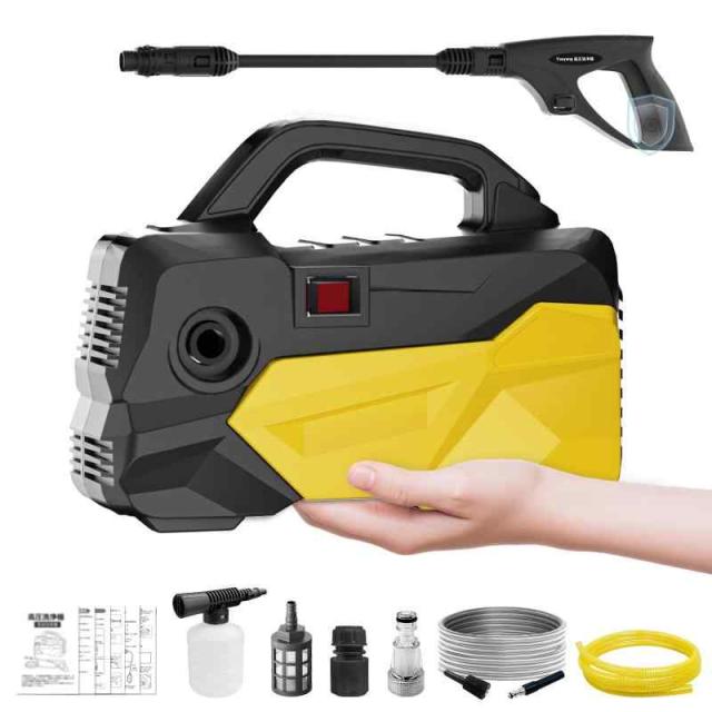 高圧洗浄機【A4用紙サイズ・超軽量2.85kg・2025年新登場】 高圧洗浄機【A4用紙サイズ・超軽量2.85kg・2025年新登場】12MPa ミニ