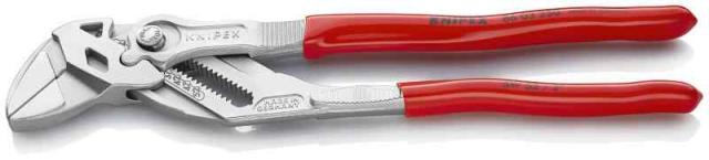 KNIPEX クニペックス プライヤーレンチ 全長250mm プラスティックコーティングハンドル クロムメッキ 8603-250