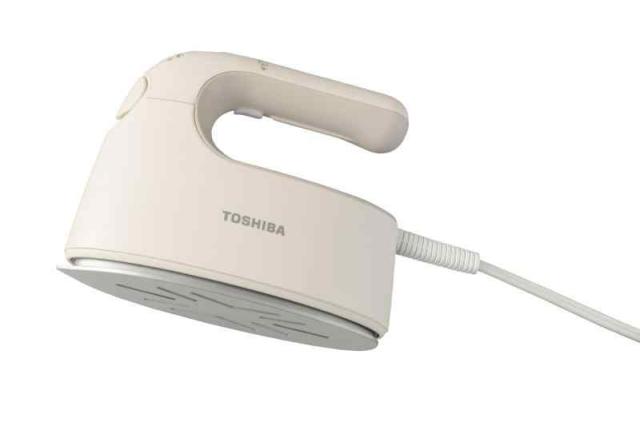 東芝 TAS-V7 (N) ライトベージュ La・Coo S [コードつき衣類スチーマー]