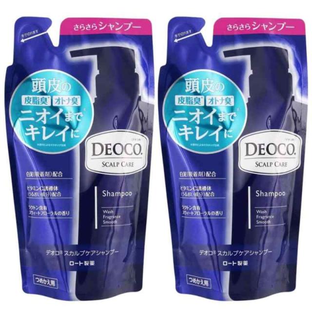 【2個セット】デオコ スカルプケアシャンプー つめかえ用 285ml