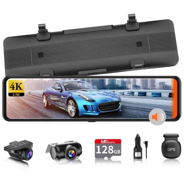 VANBARドライブレコーダー ミラー型 分離 IMX415センサー 800万画素 VANBARドライブレコーダー ミラー型 分離 IMX415センサー 800万画素