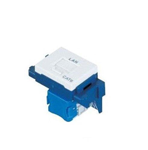 パナソニック(Panasonic) ぐっとすシリーズ情報モジュラジャック CAT5E 埋込型ホワイト 10個 NR3160W10