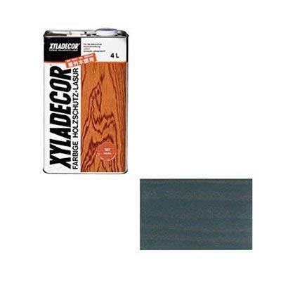 大阪ガスケミカル 木部保護塗料 キシラデコール #109 シルバグレイ 4L (#109 シルバグレイ)