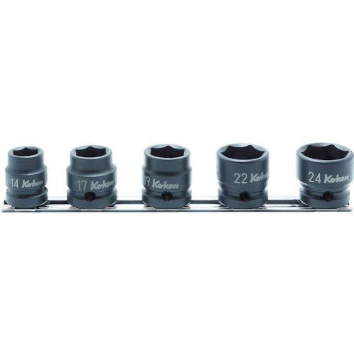 コーケン ソケット 1/2(12.7mm)SQ. インパクトショートソケットレールセット RS14401MS/5