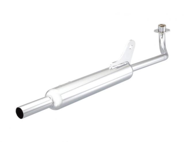 キタコ(KITACO) ミニキャブトンマフラー リトルカブFI スチール製クロームメッキ仕上げ 543-1140870