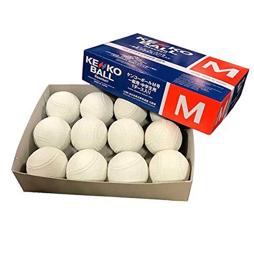 ナガセケンコー KENKO 試合球 軟式ボール M号球 M-NEW M球 2ダース (1 軟式野球ボールМ球М号球