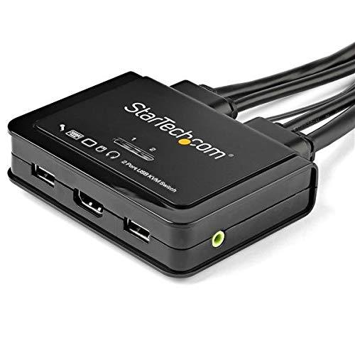 ケーブル付きHDMIデスクトップKVMS。 (2ポート, [ビデオ入力] [1]:HDMI | [2]:HDMI)_1