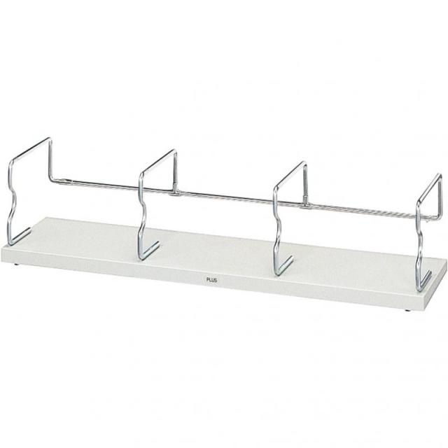 プラス ユニット本立 特大 間口85cm BS-001HX 87-514 ライトグレー