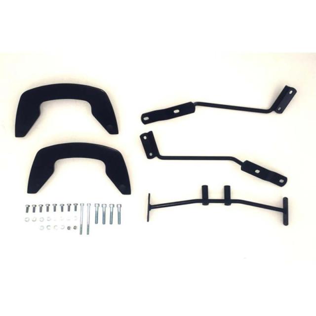 ヘプコ&amp;ベッカー(Hepco&amp;Becker) サイドキャリア C-BOW 車種専用 SV650/X ABS(16-25) ブラック 1セット 6303532-0001
