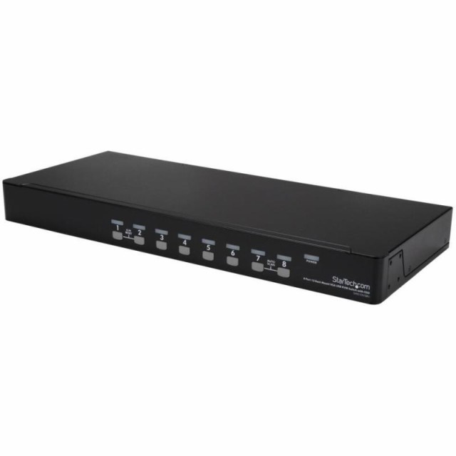StarTech.com 1Uラックマウント型8ポートVGA対応USB接続KVMスイッチ SV831DUSBUKの通販は