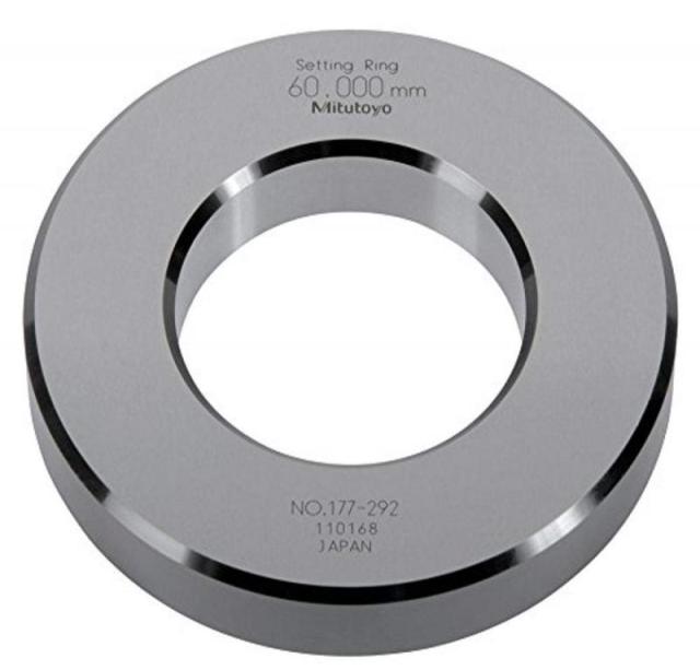 ミツトヨ 鋼製リングゲージ/60mm 177-292