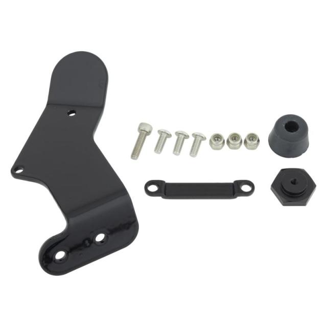 キジマ(Kijima) バイクパーツ サイドスタンドエクステンション PAN AMERICA パンアメリカ スチール製ブラック仕上げ HD-03132