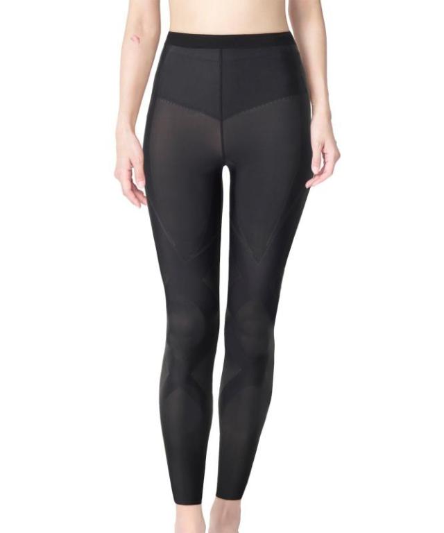 [シーダブリューエックス/ワコール] レディススポーツタイツジェネレーターモデル2.0 【下半身フルサポート】 吸汗速乾 抗菌防臭 LLサイズまで対応 大きいサイズ HZY399レディース (L, DR)