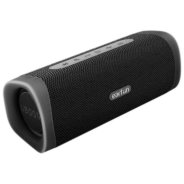 【VGP 2022 Summer 金賞】EarFun UBOOM L ワイヤレススピーカー / 28W サウンド/Bluetooth 5.0/ 重低音強化/ 16時間連続再生/ IP67完全防水/ EarFun Audioアプリ対応【DSP処理/ステレオペ_1