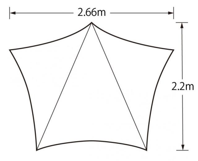 ARAI TENT(アライテント) トレックタープBeyond フォレストグリーン (ポール別売り)_2