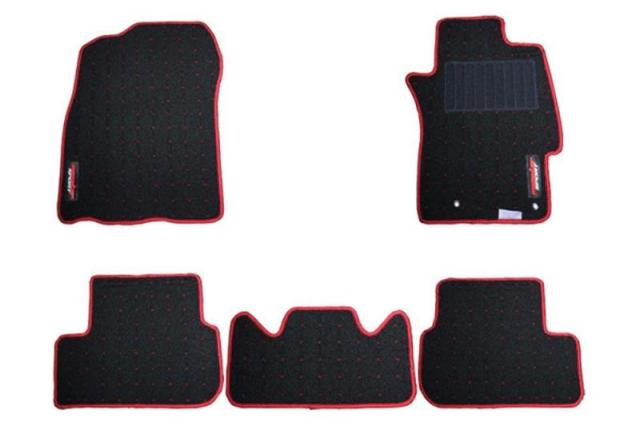 MONSTER SPORT フロアマット ランサーEvo7~9/ランサーエボリューション7-9MR[CT9A/CT9W]用 EVO7 EVO8 EVO9 ブラック×レッド 3MSQ10 13,739円