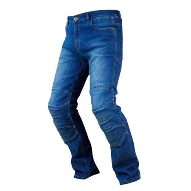 コミネ(KOMINE) バイク用 パンツ フルイヤーKVデニムジーンズ インディゴブルー M PK-726 926 オールシーズン向け 防水 CE規格 プロテクター
