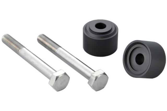 キジマ (kijima)バイク バイクパーツ ハンドルアップカラー ブラック 20mmアップ トライアンフ T100 T120 ボバー HTR-04010