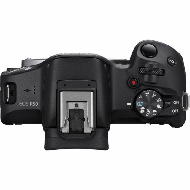 Canon ミラーレス一眼カメラ EOS R50 (ブラック) RF-S18-45mm F4.5-6.3はSTMレンズ(リニューアル)