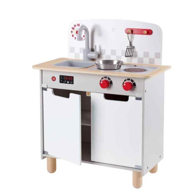 Hape(ハペ) おままごとキッチン 27.3×55×66.5cm 3才以上 木製 おままごと おもちゃ E8829