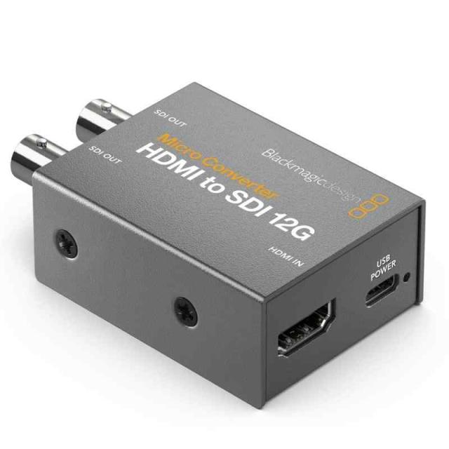 Blackmagic Design CONVCMIC/HS12G/WPSU Micro Converter HDMI to SDI 12G PSU(パワーサプライ付属)_1