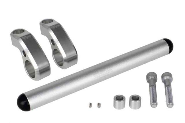 SP武川(TAKEGAWA) ハンドルガード シルバー モンキー125/CT125/ダックス125 08-01-0152