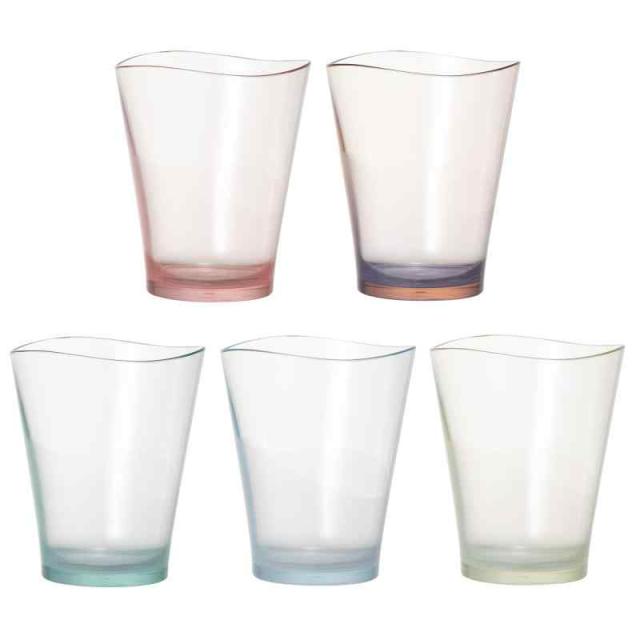 プラキラ(Plakira) タンブラー ゆらぎ TwoTones Sサイズ 240ml 生涯割れない書付き 箱入り トライタン 食洗機対応 耐熱100度 ギフト アウトドア 日本製 PTB101_240PS5 (1.5個セット)