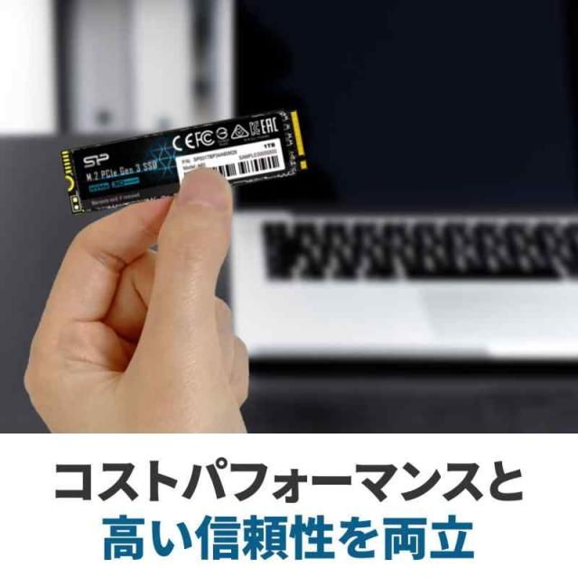 シリコンパワー SSD NVMe (512GB, PCIe3.0 スタンダード)_1